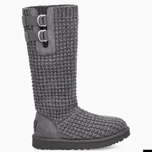 Tall knit UGG boots